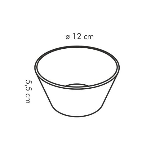 TESCOMA Gustito Porcelain 0,3 l bílá - porcelánová mísa / salátová mísa