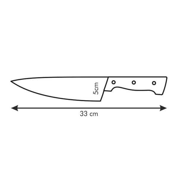 TESCOMA Home Profi 20 cm – nůž šéfkuchaře z nerezové oceli