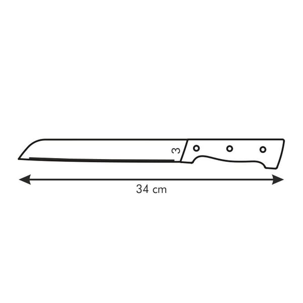 TESCOMA Home Profi 21 cm - nůž na chléb a pečivo