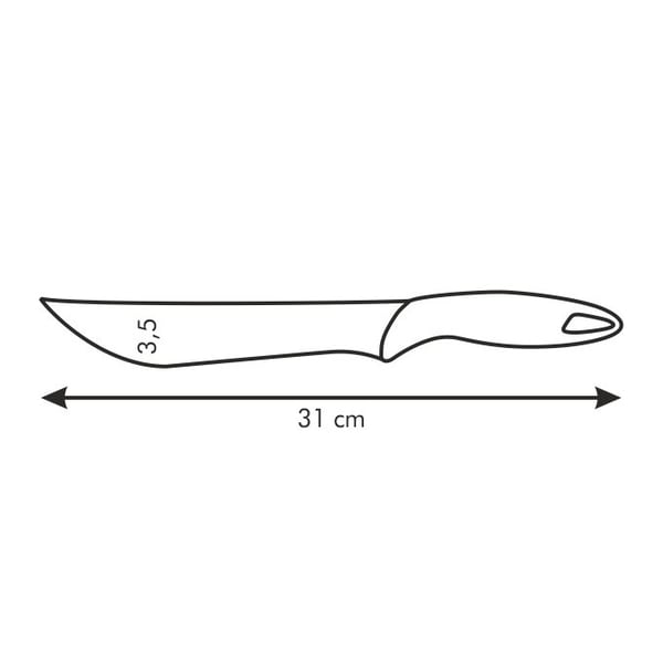 TESCOMA Presto Gall 20 cm tmavě – nůž na maso z nerezové oceli