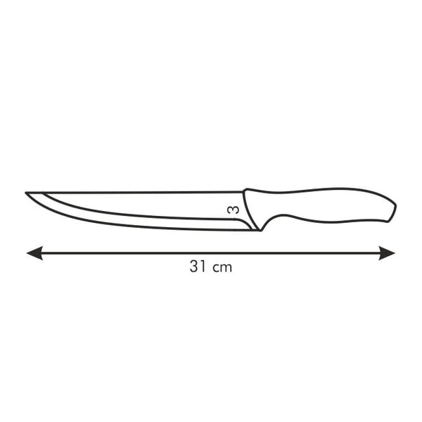 TESCOMA Sonic 18 cm - kuchyňský nůž na maso z nerezové oceli