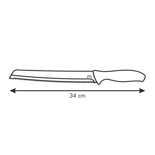 TESCOMA Sonic 20 cm – nůž na chléb a pečivo