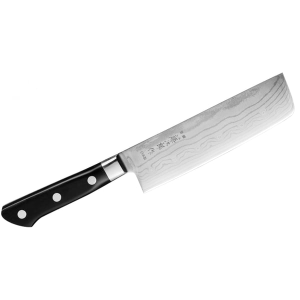 TOJIRO Cut 16 cm černý - nůž Nakiri z nerezové oceli