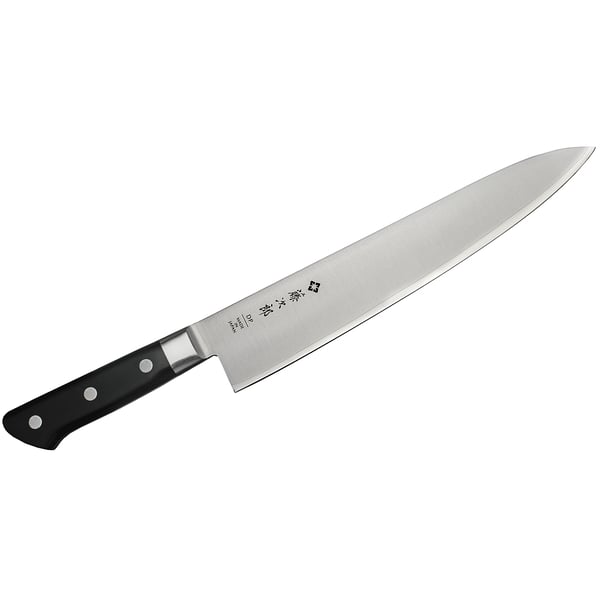 TOJIRO DP3 27 cm černý - kuchařský nůž z nerezové oceli