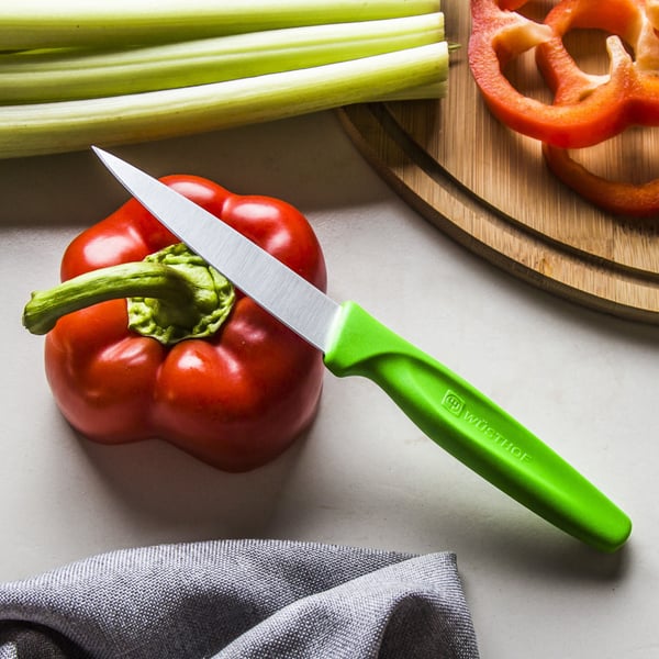 WUSTHOF Color 8 cm zelený - nůž na zeleninu a ovoce z nerezové oceli