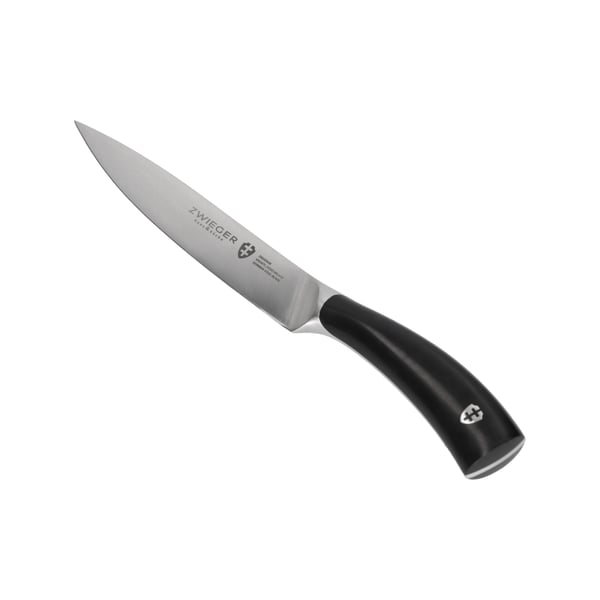 ZWIEGER Obsidian 20 cm černý - univerzální kuchyňský nůž z nerezové oceli