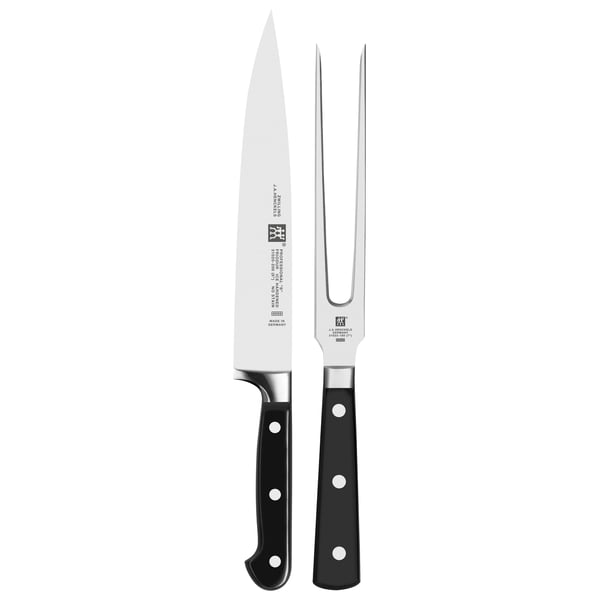 ZWILLING Professional 18 cm - vidlička a nůž na maso z nerezové oceli