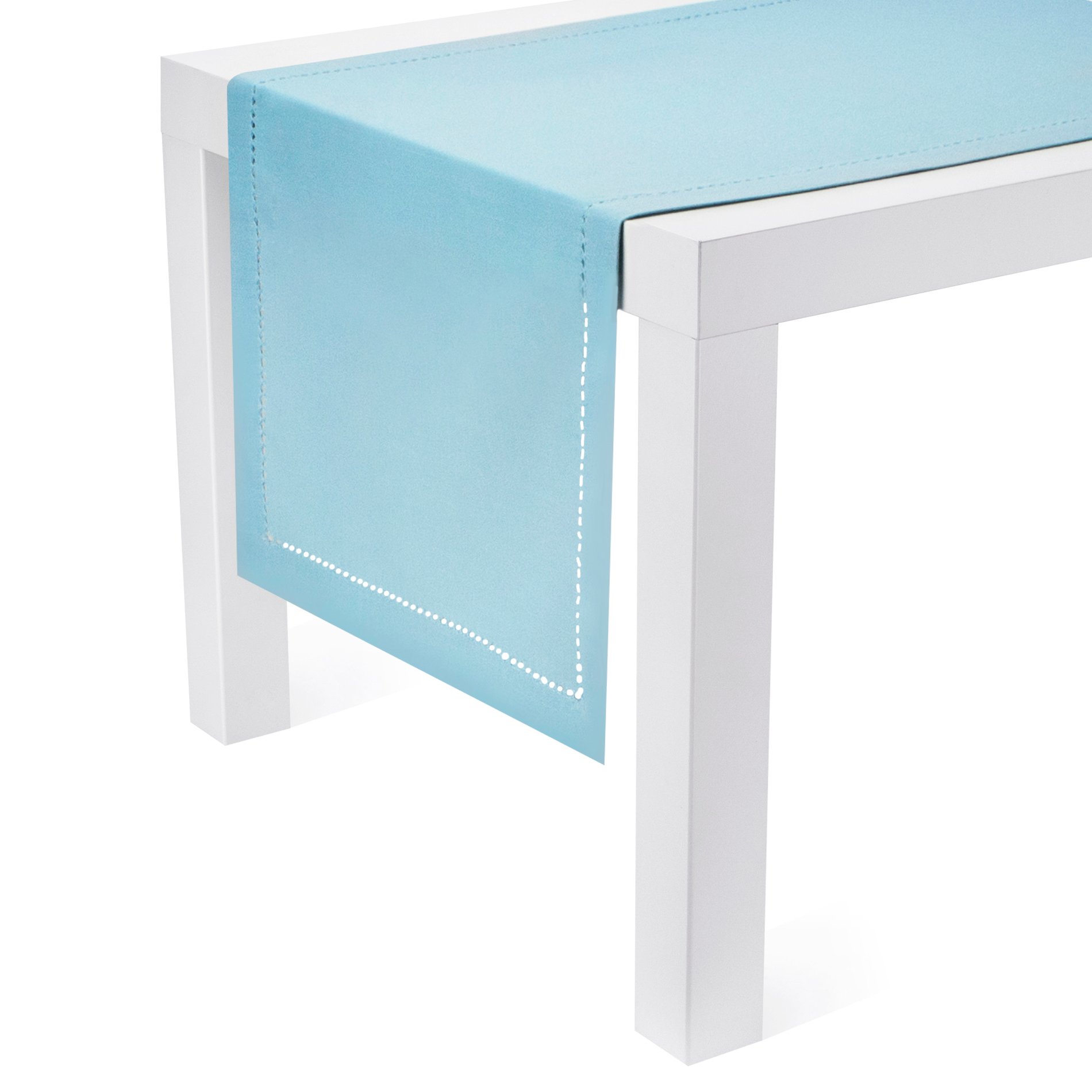 Polyesterový běhoun na stůl JEDEKA TRADICE modrý 40 x 140 cm