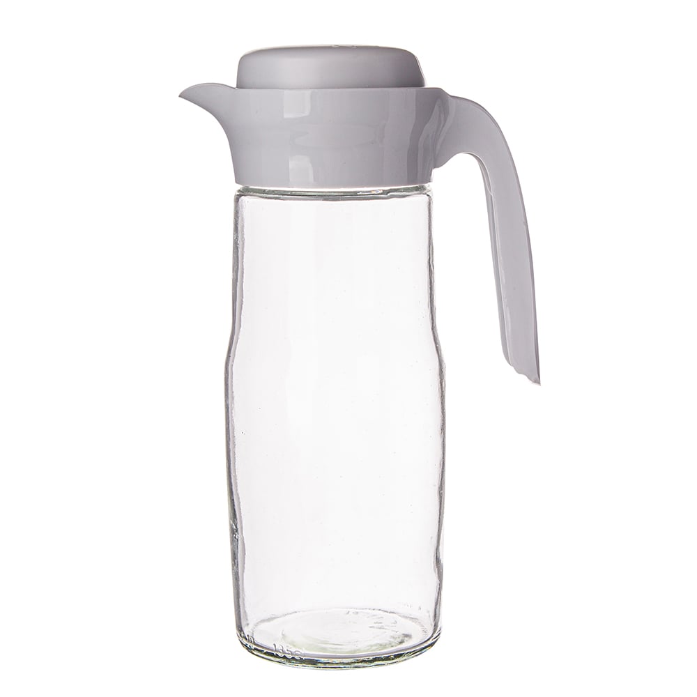 Skleněný džbán s víkem na vodu a nápoje CLASSIC GRAY GREY 1,35 l