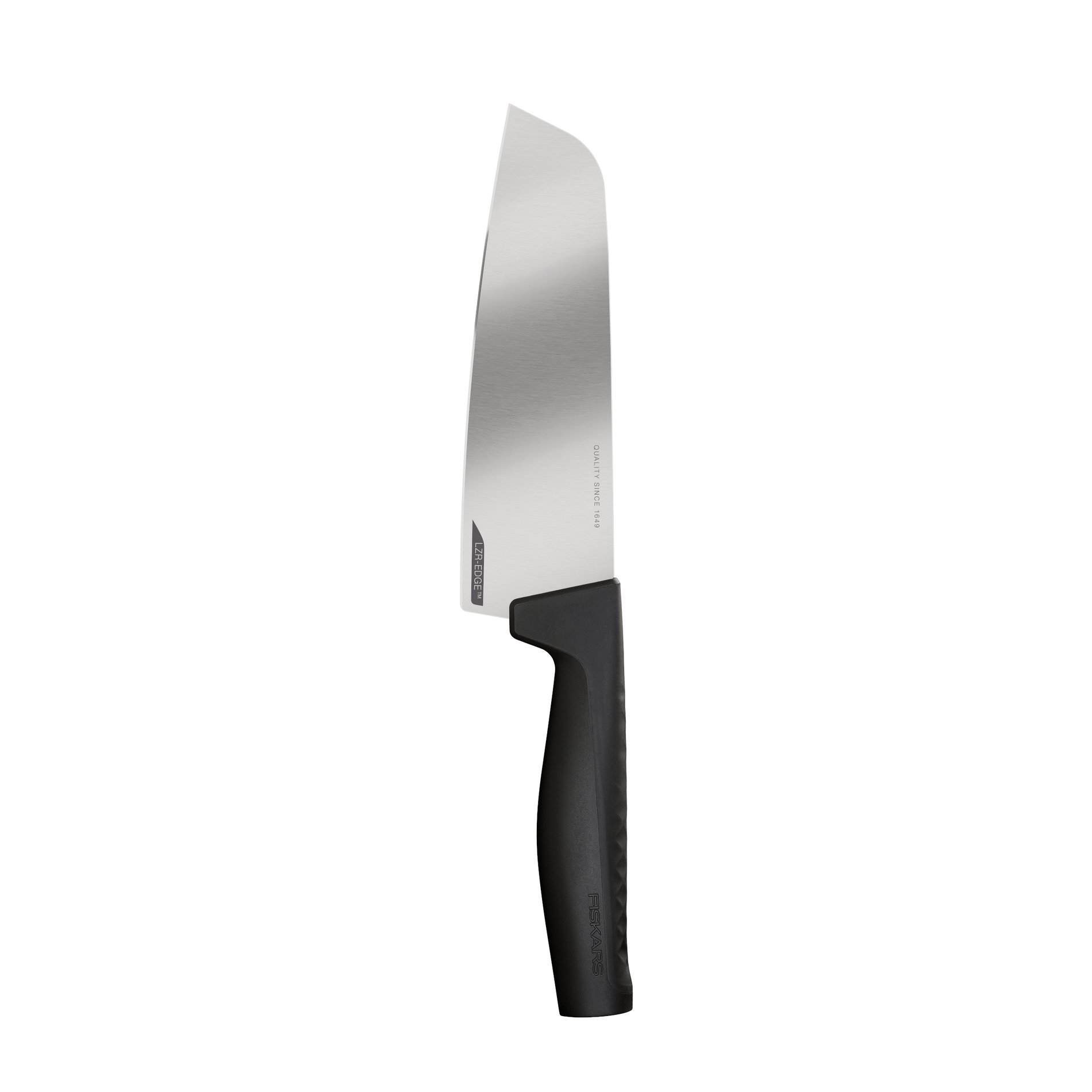 FISKARS Hard Edge 15,5 cm černý - nůž Santoku z nerezové oceli