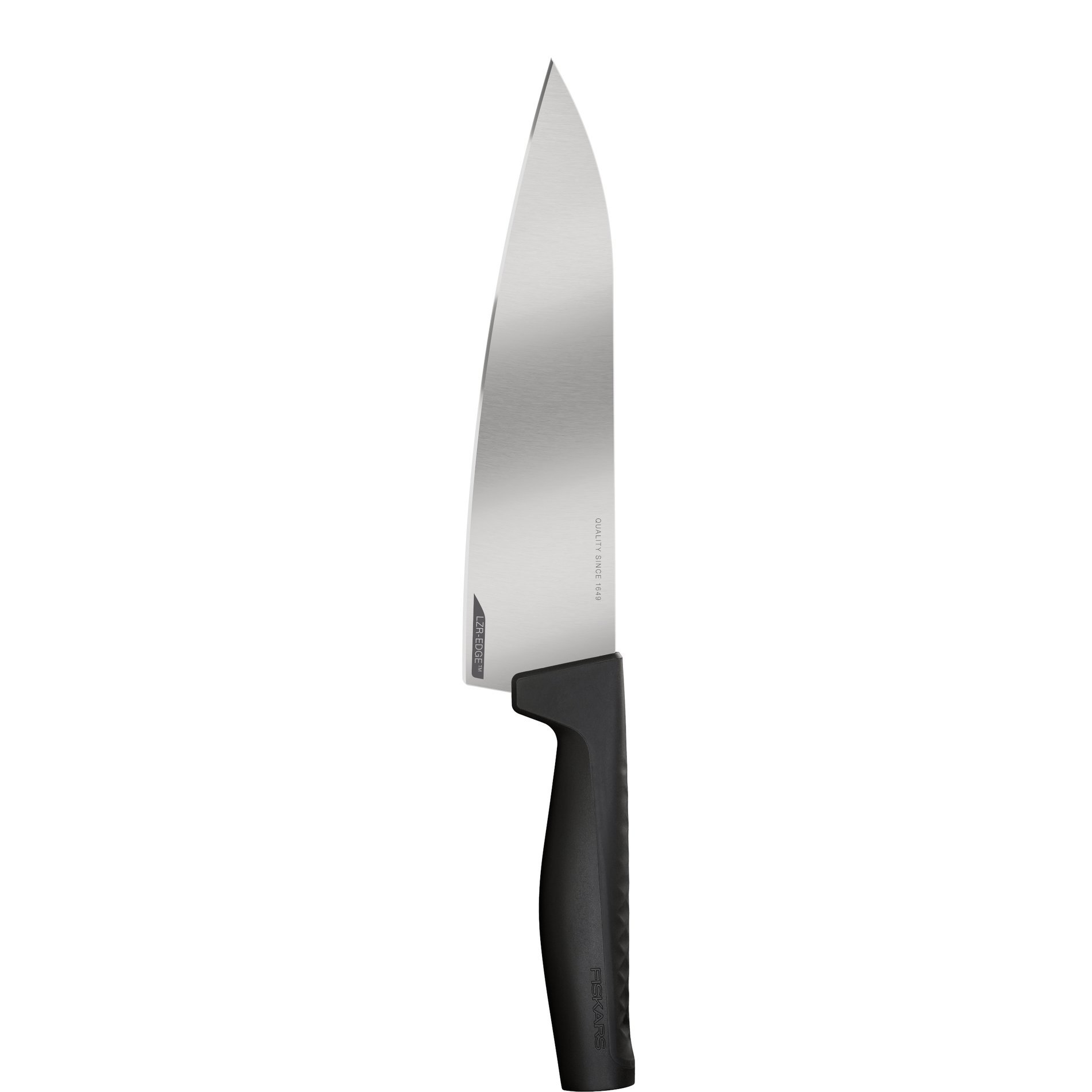 FISKARS Hard Edge 20,5 cm černý - nůž šéfkuchaře z nerezové oceli