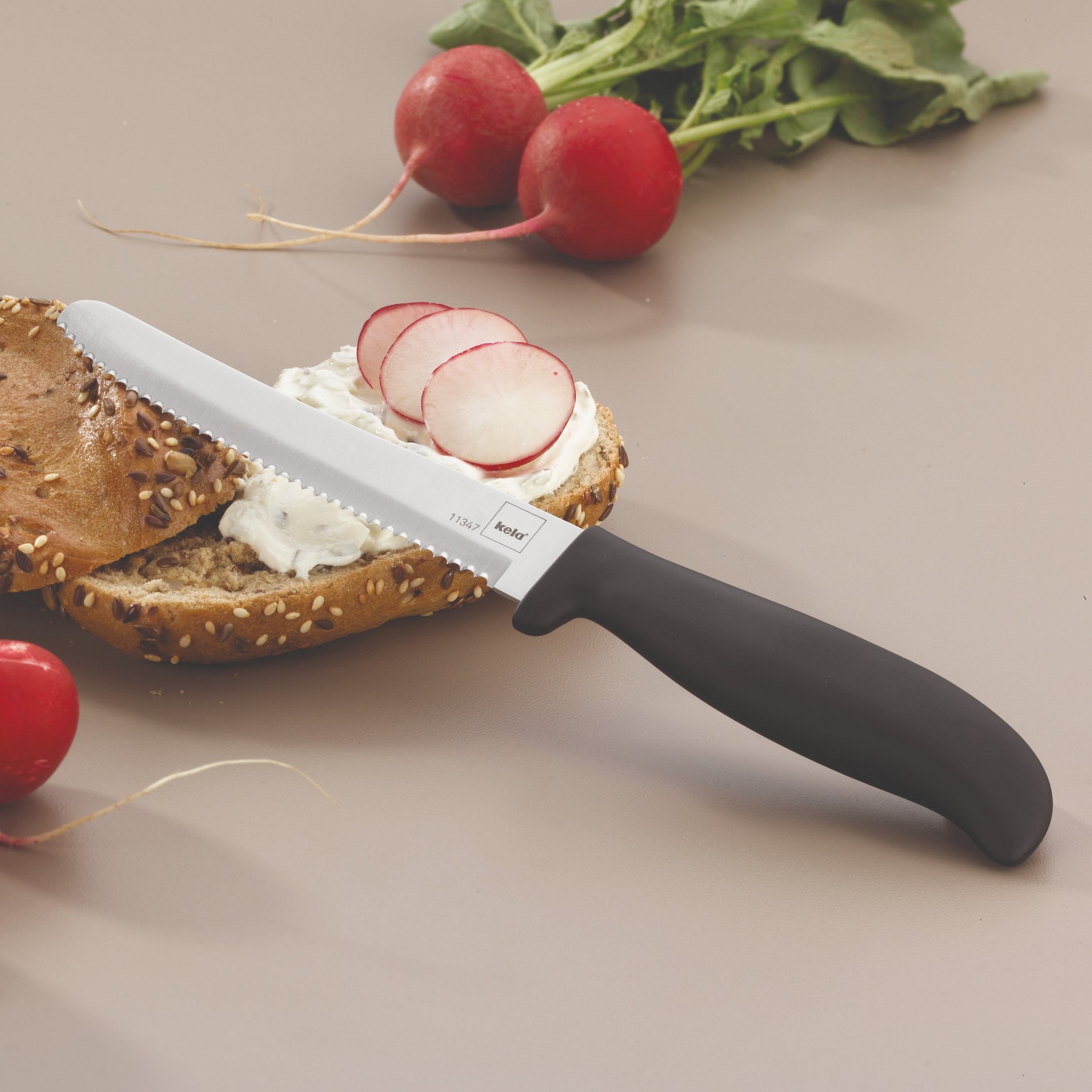 KELA Breakfast 11 cm - víceúčelový nůž z nerezové oceli