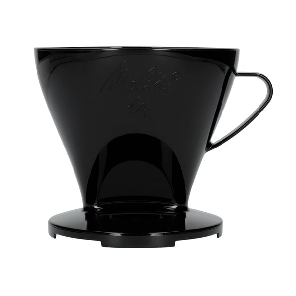 MELITTA Dripper 1 x 4 černý – plastový dripper na kávu