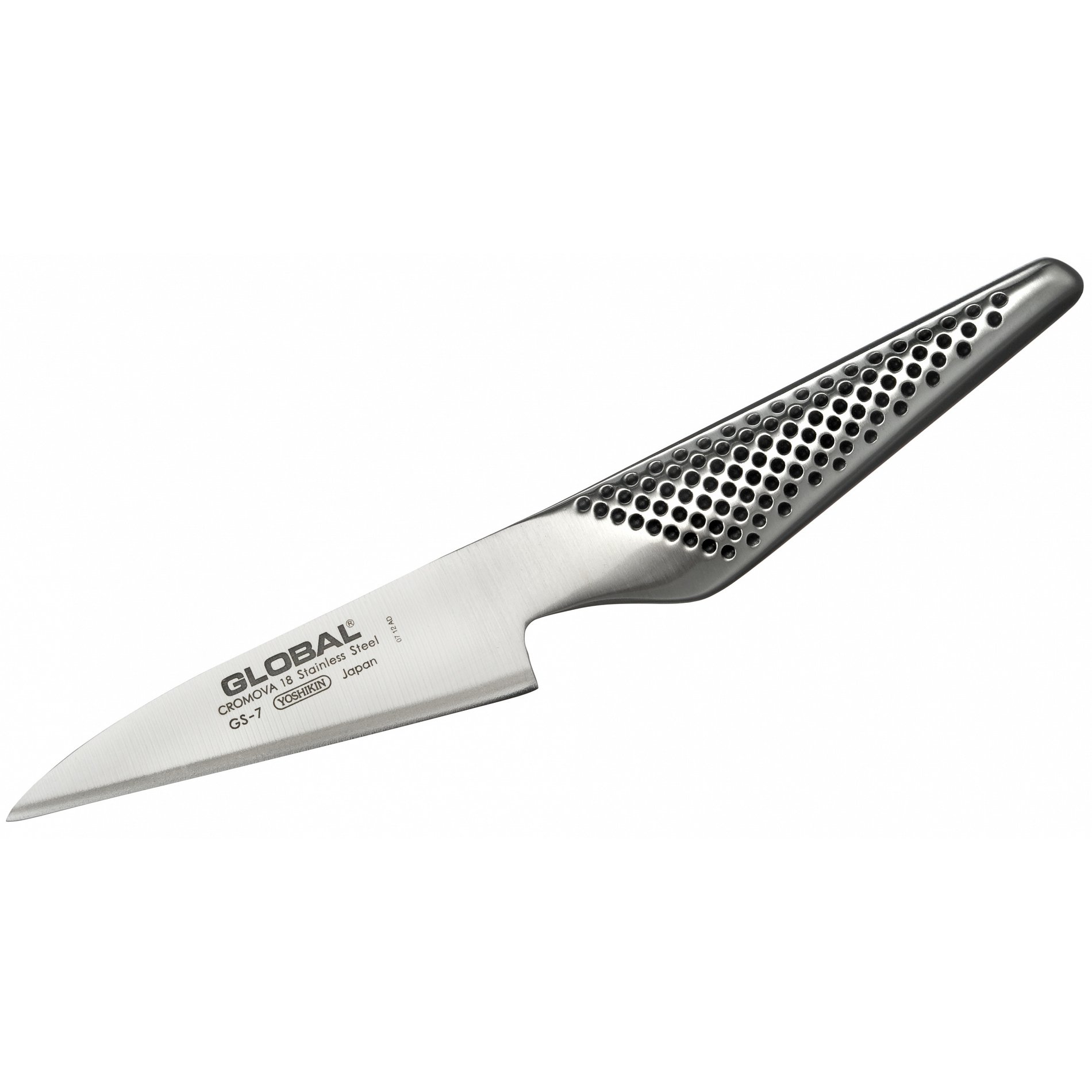 Nůž z nerezové oceli na loupání zeleniny a ovoce GLOBAL SÉRIE GS MEDIUM 10 cm
