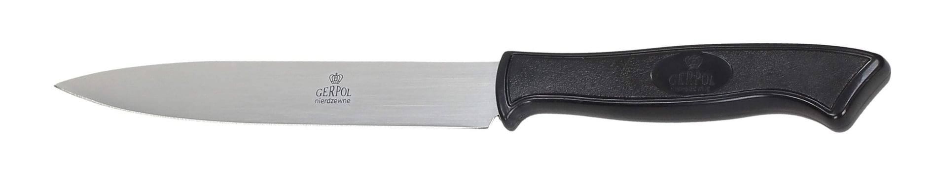 Univerzální kuchyňský nůž z nerezové oceli GERPOL ONYKS 12,5 cm