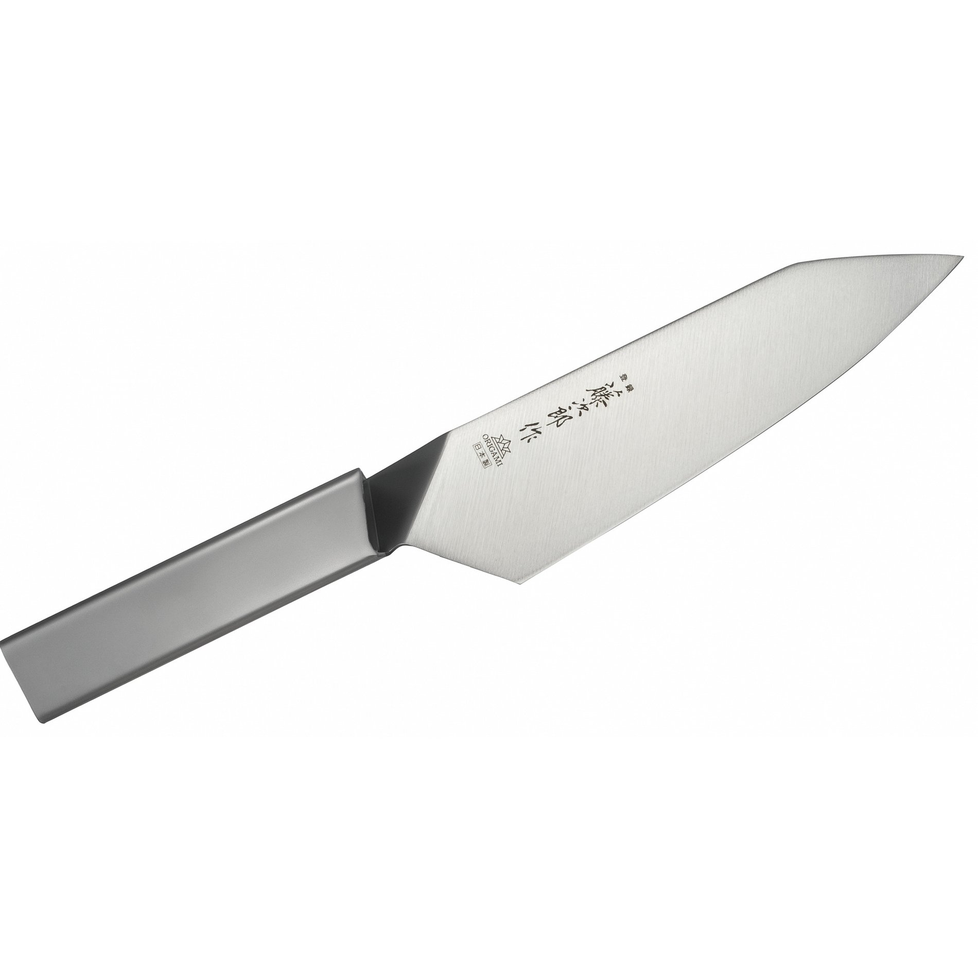 Nůž Santoku z nerezové oceli TOJIRO ORIGAMI BASIC 16,5 cm