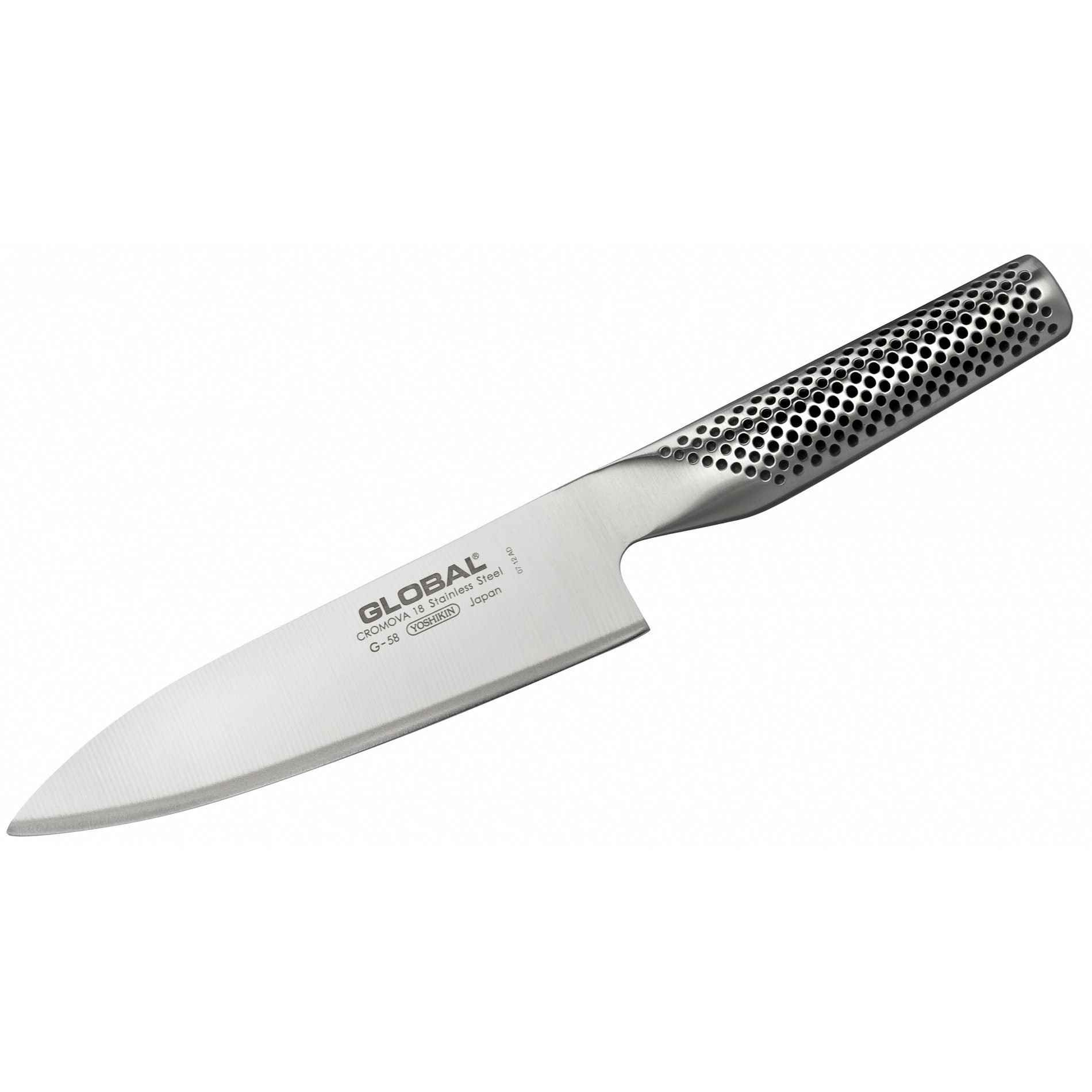 Kuchařský nůž z nerezové oceli GLOBAL SÉRIE G 16 cm