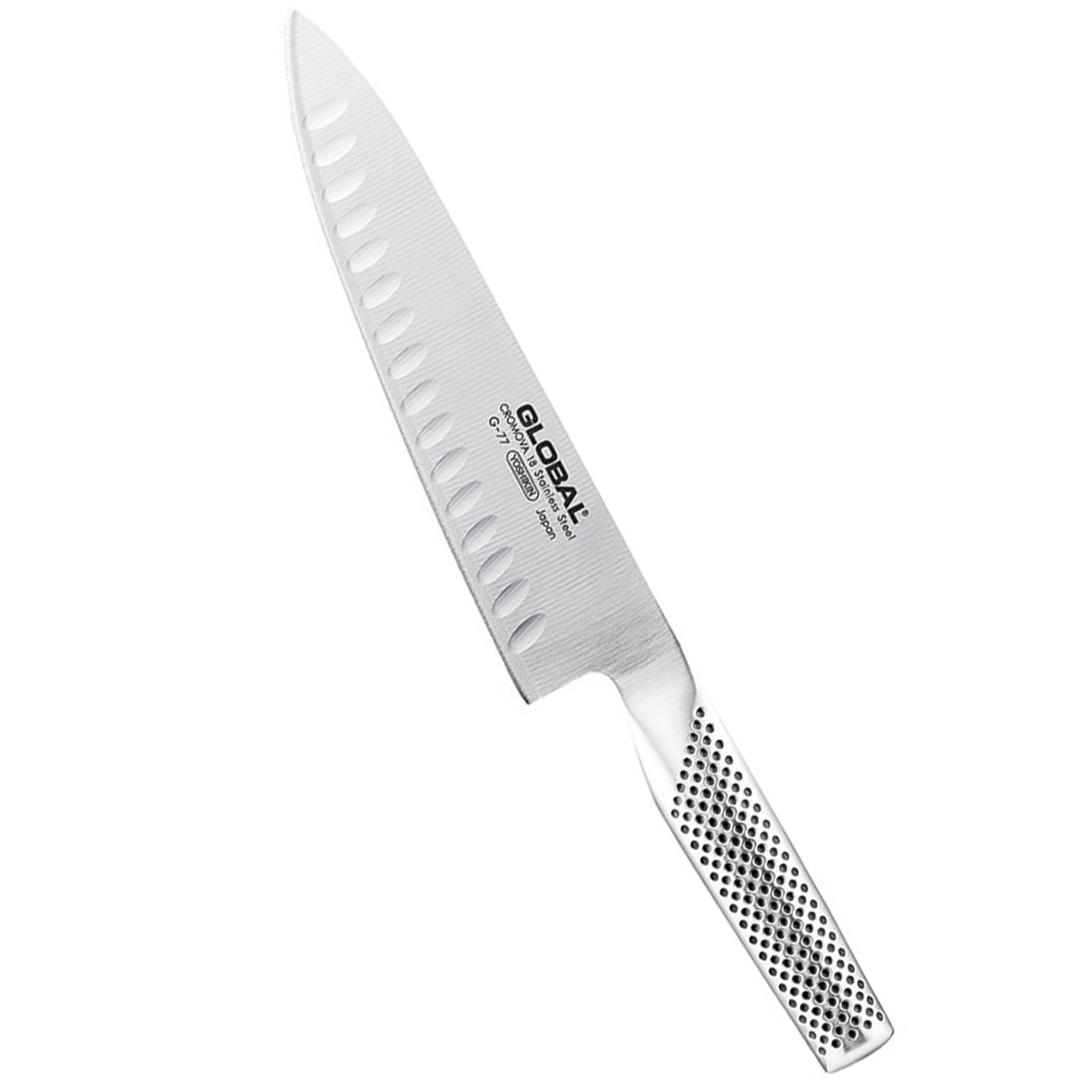 GLOBAL G-77 20 cm - nůž šéfkuchaře z nerezové oceli