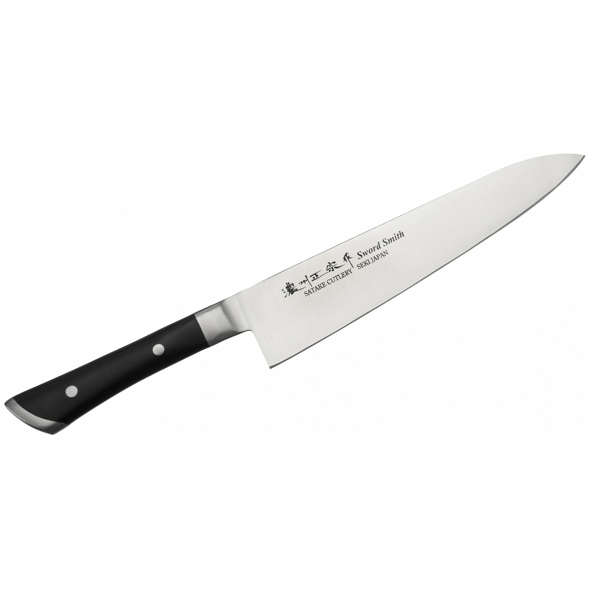 Kuchařský nůž z nerezové oceli SATAKE HIROKI KNIFE černý 21 cm