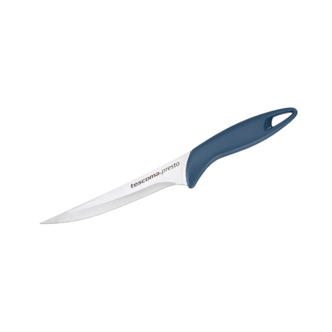 TESCOMA Presto 14 cm tmavě modrý - univerzální nůž z nerezové oceli