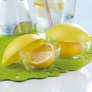 Plastová dóza na citrón SNIPS FRESH SAVER ŽLUTÁ