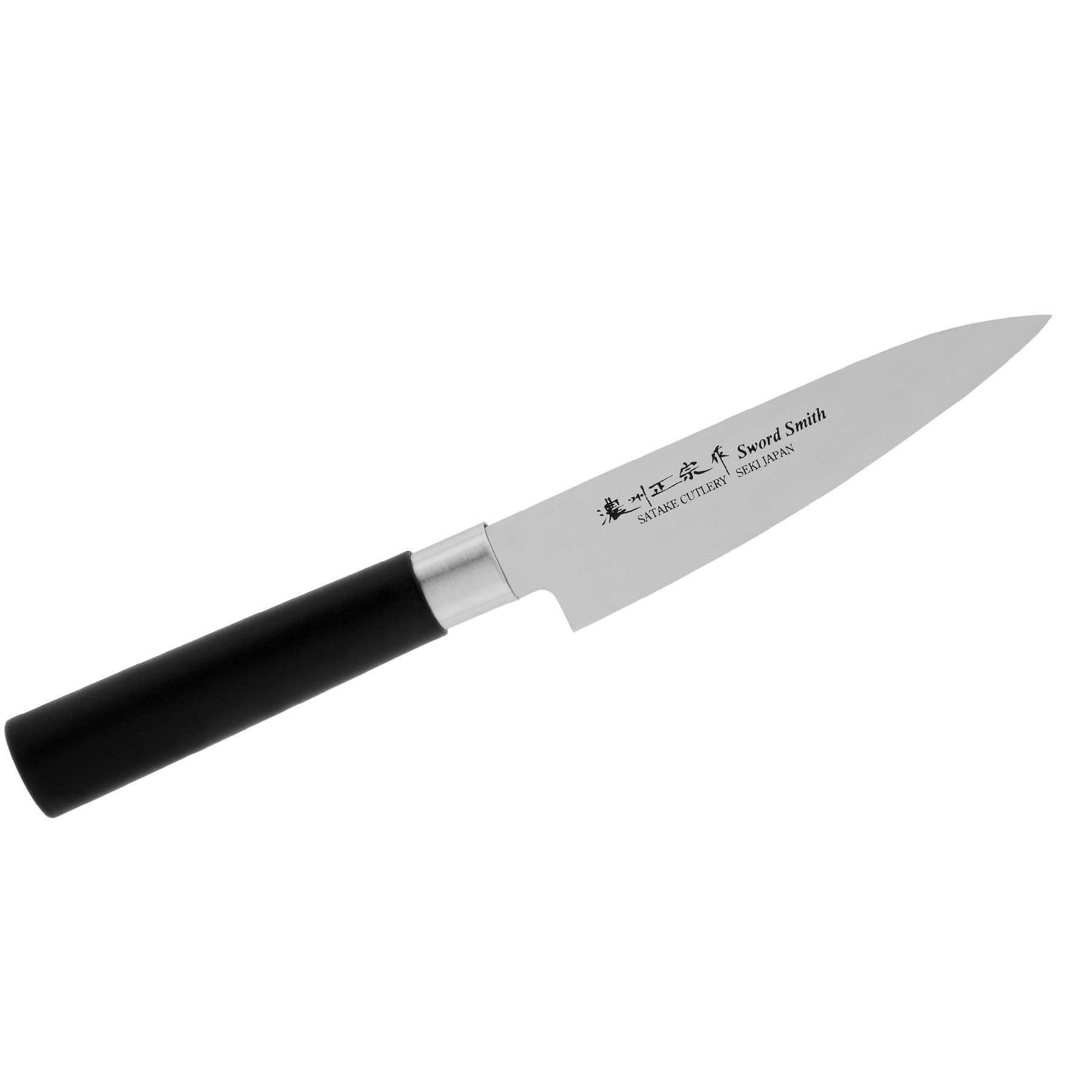 SATAKE Saku 12 cm černý - univerzální kuchyňský nůž z nerezové oceli