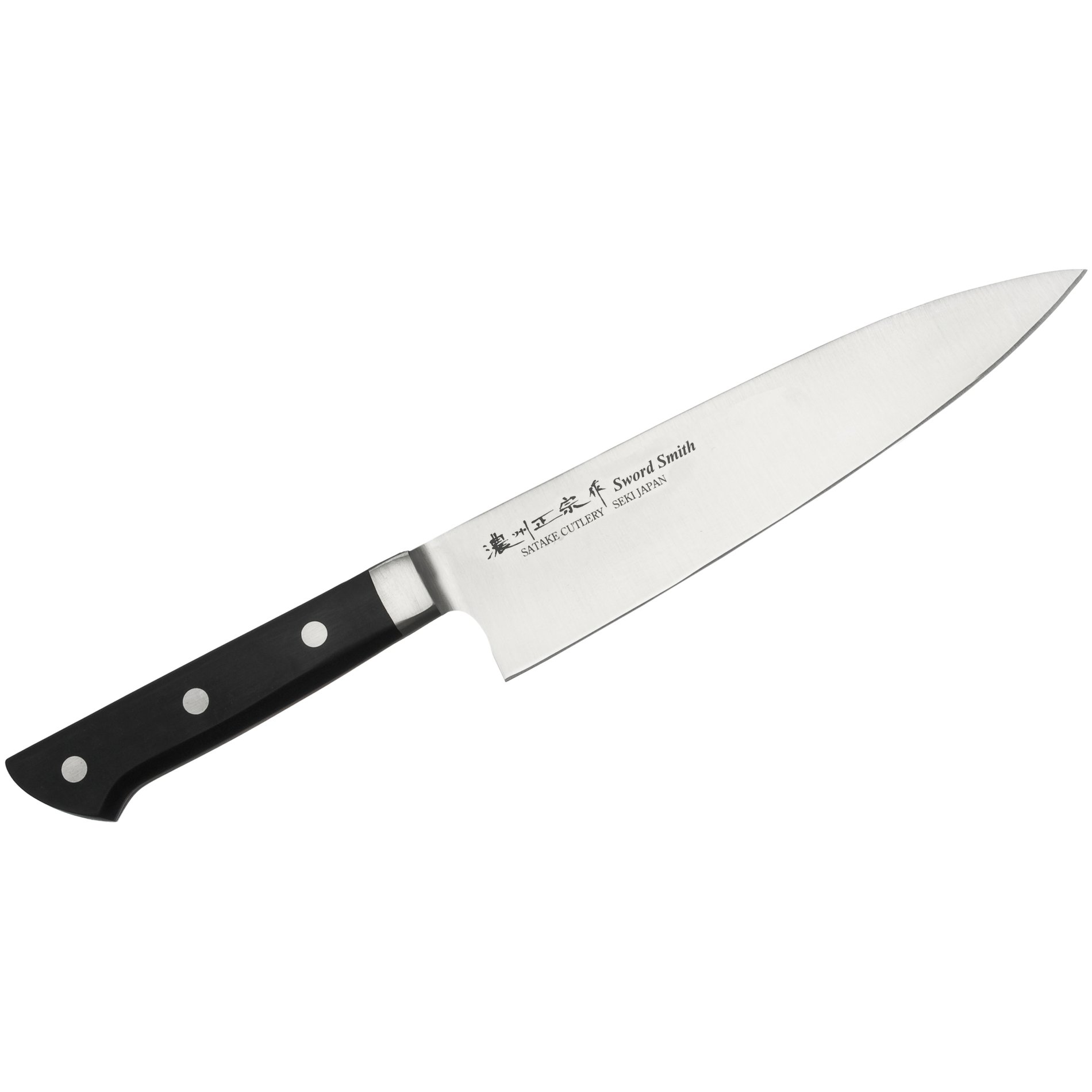 SATAKE Satoru 21 cm černý - kuchařský nůž z nerezové oceli