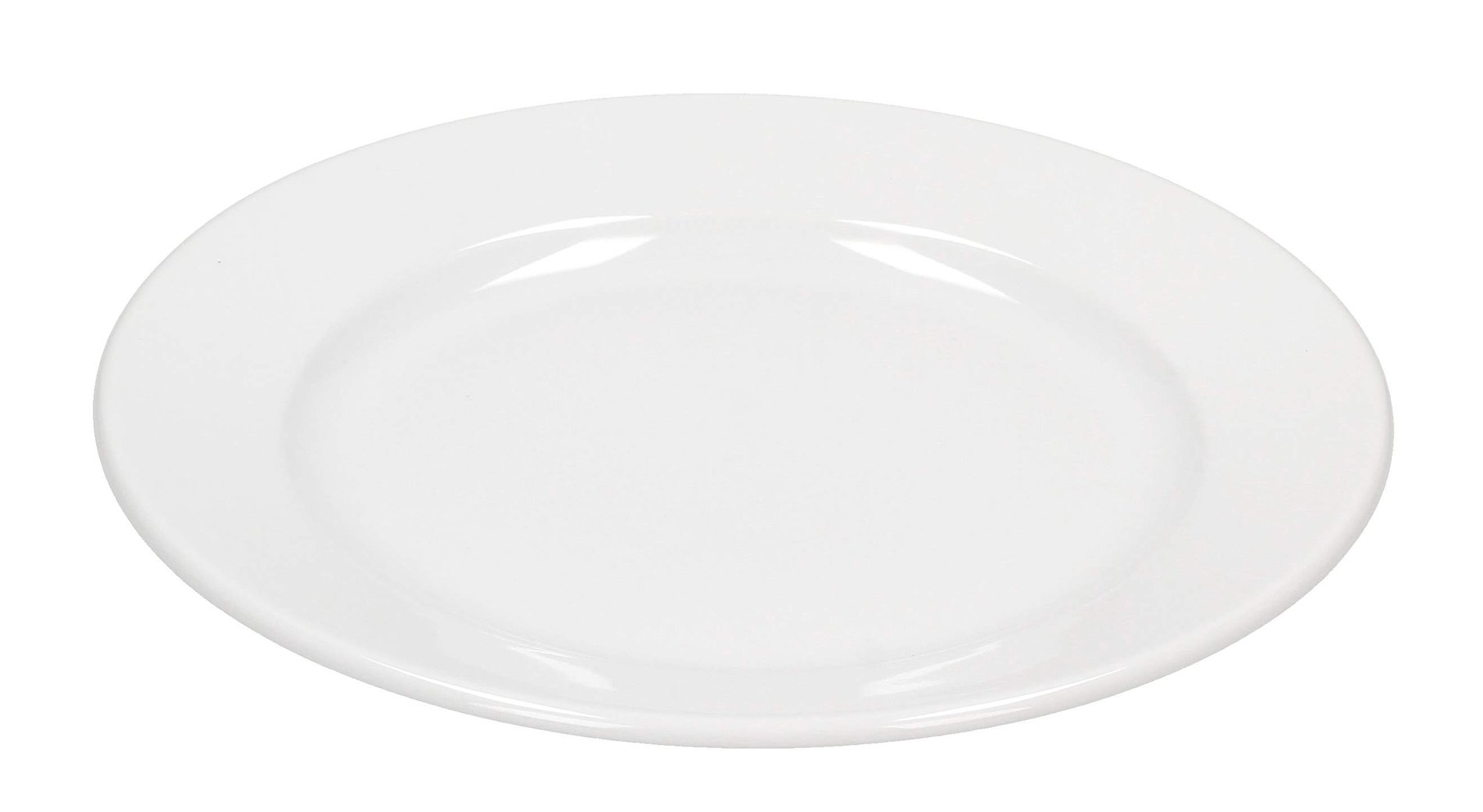 Porcelánový mělký obědový talíř LUBIANA KASZUB 24 cm