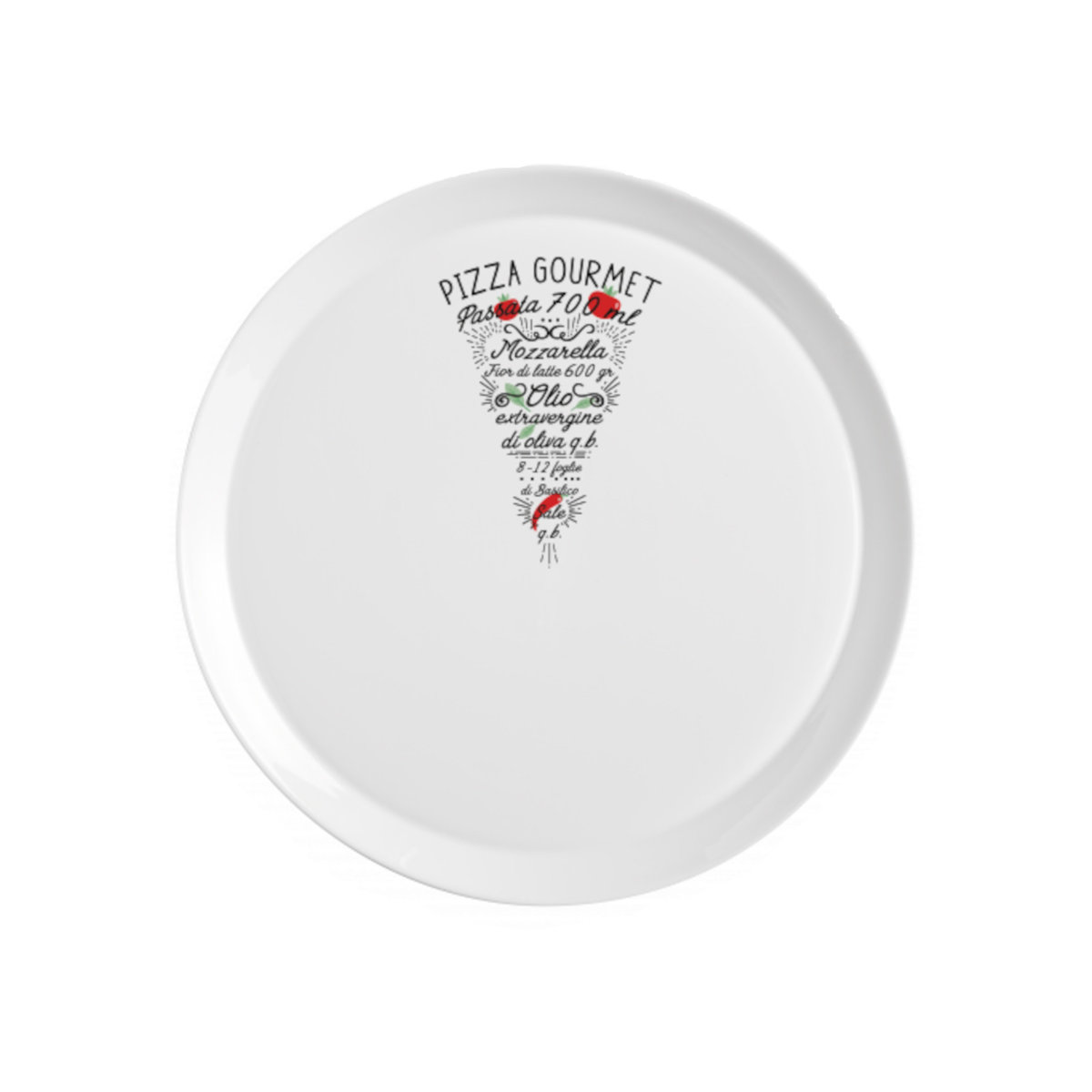 Skleněný talíř na pizzu BORMIOLI ROCCO RONDA FETTA 33 cm