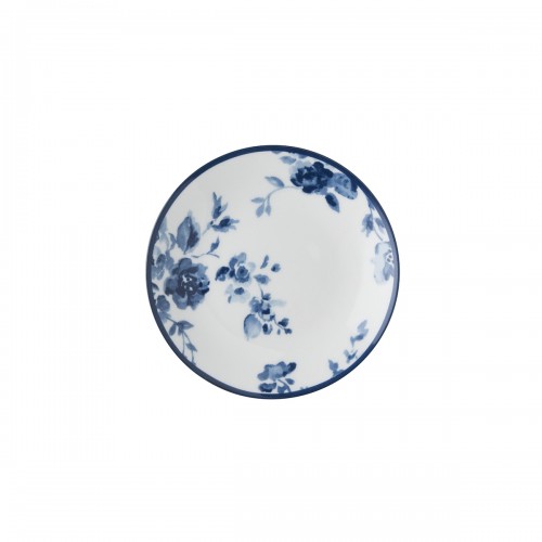 Porcelánový talíř / podšálek LAURA ASHLEY CHINA ROSE bílý 12 cm