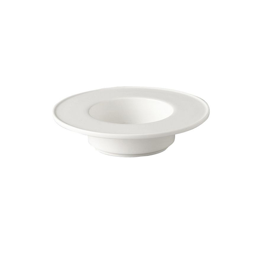PORCELANA RAK Nordic 14 cm ecru - porcelánový talíř / podšálek