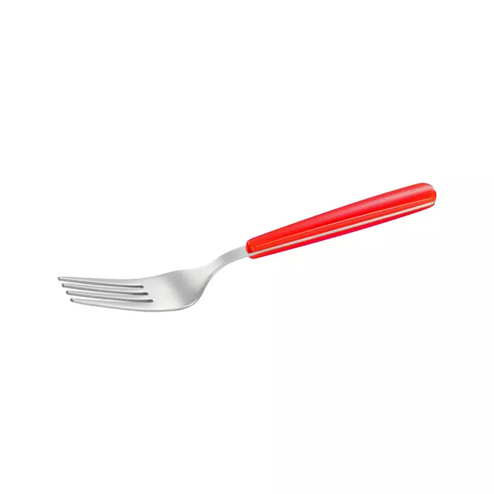 TESCOMA Fancy Home 20,5 cm červená – nerezová, jídelní vidlička