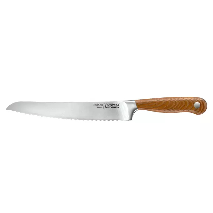 TESCOMA Feelwood 21 cm - nůž na chléb a pečivo