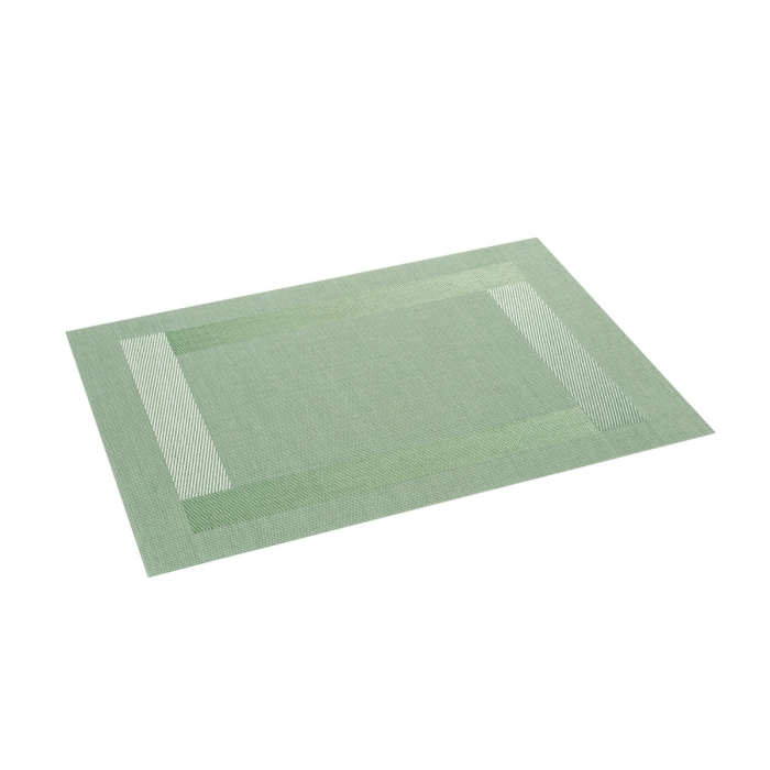 TESCOMA Flair Frame 45 x 32 cm zelená - podložka na stůl ze syntetické tkaniny