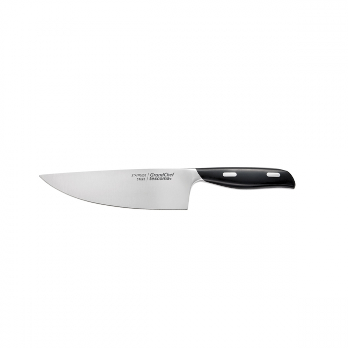 TESCOMA Grand Chef 18 cm černý - nůž šéfkuchaře z nerezové oceli