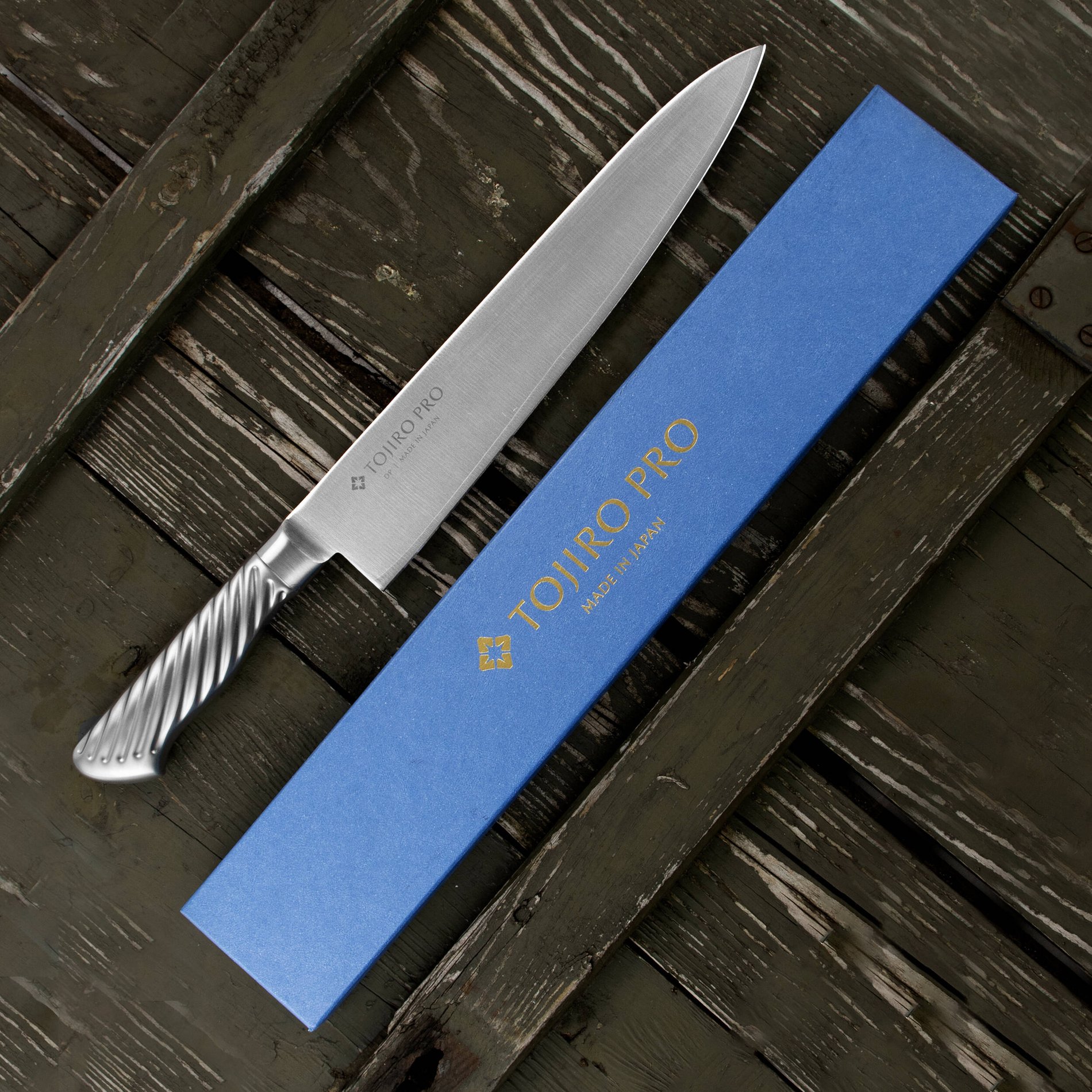 TOJIRO Pro VG-10 27 cm - kuchařský nůž z nerezové oceli