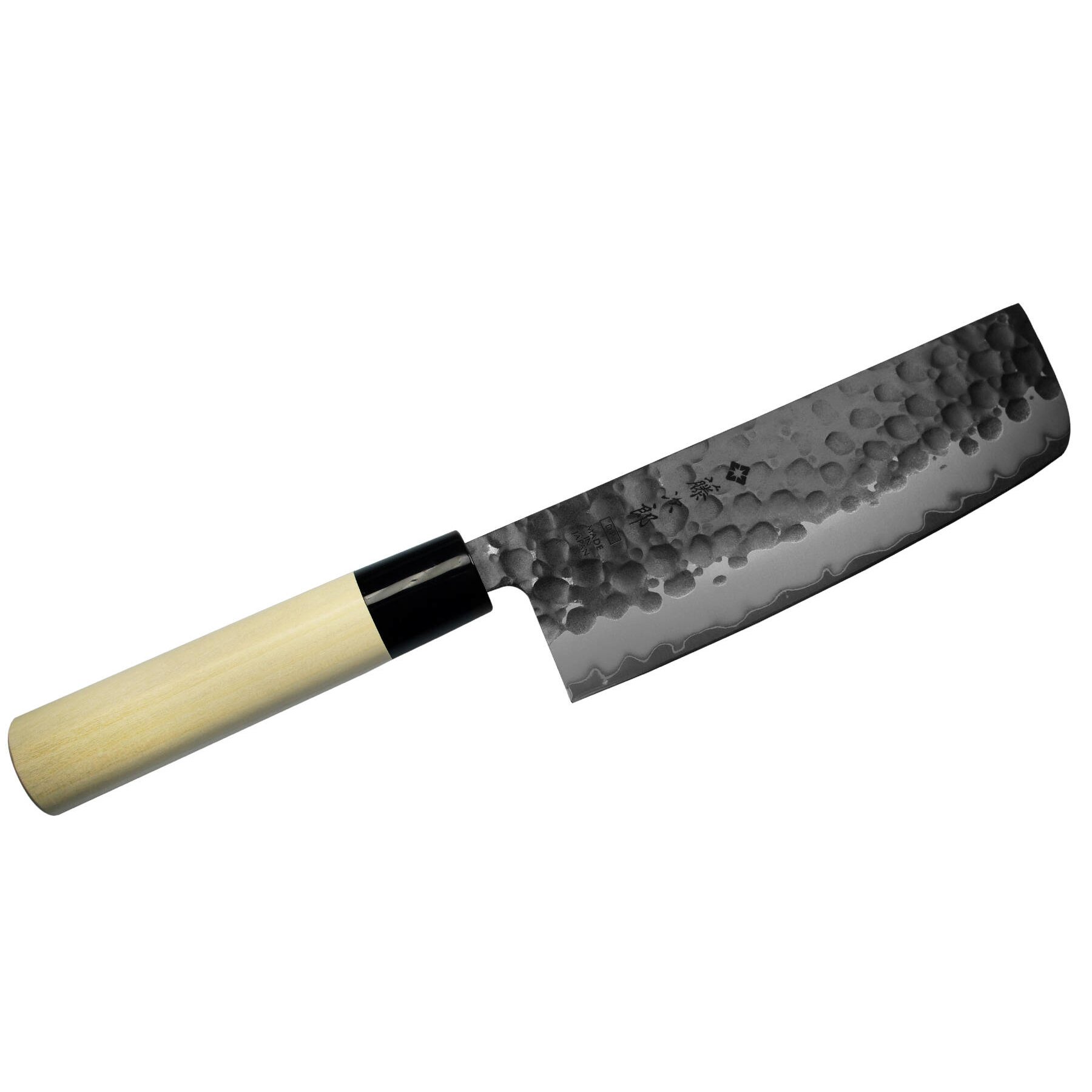 TOJIRO Zen Hammered 16,5 cm béžový - nůž Nakiri z nerezové oceli