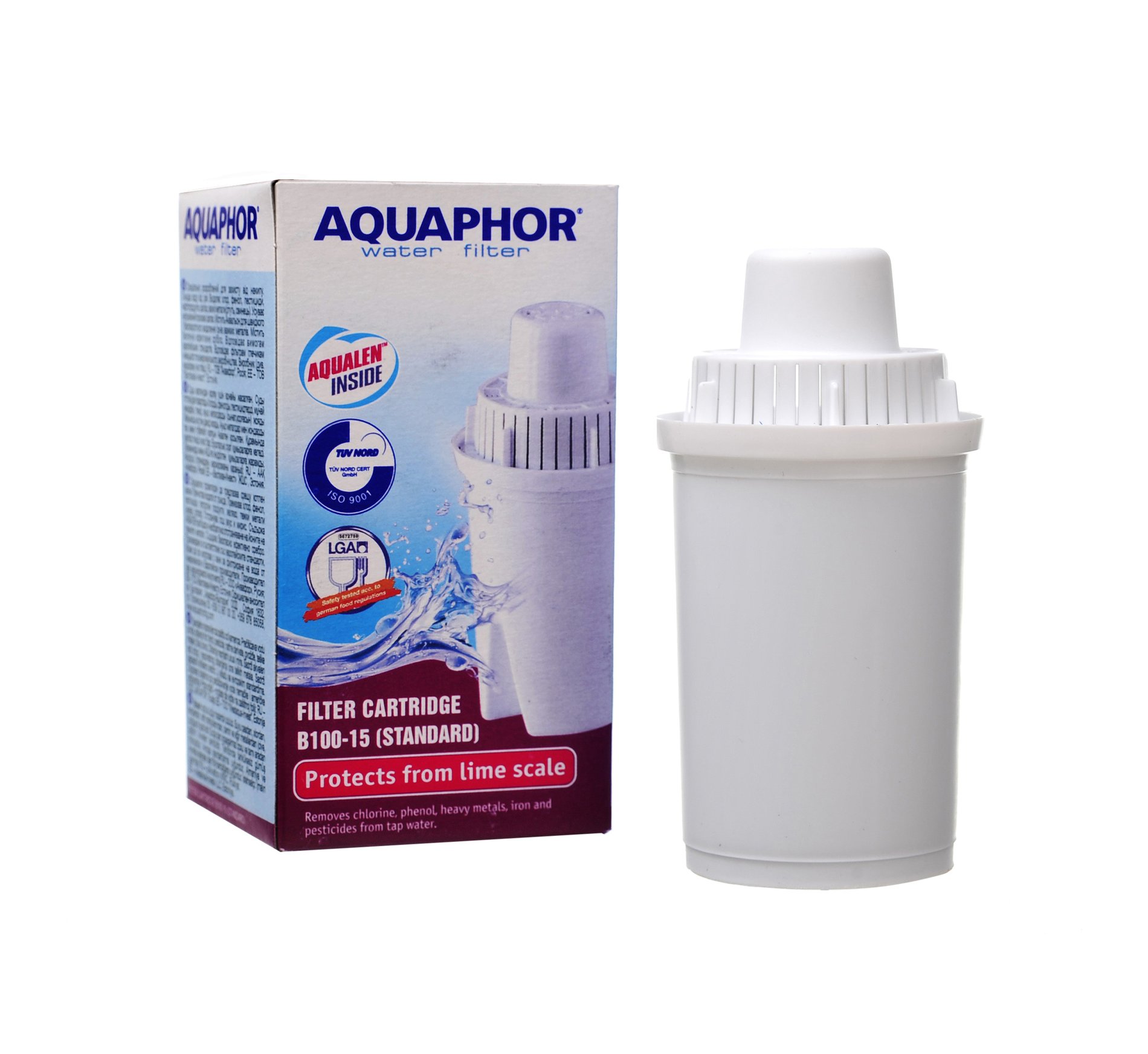 Plastová vložka na filtraci vody AQUAPHOR STANDARD B15